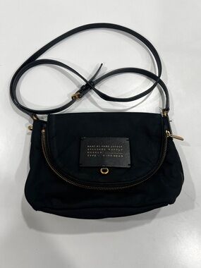 Marc by Marc Jacobs Small Black Nylon Crossbody Bag